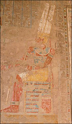 20120211-Queen Hatshepsut Wall_painting_in_Mortuary_Temple_of_.jpg